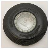 Vintage Collectible GENERAL TIRE 5" Tire Ashtray
