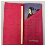 Vintage Cardboard Floral Oriental Style 5 Drawer Chest And More 12" x 13"