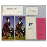 Vintage Cardboard Floral Oriental Style 5 Drawer Chest And More 12" x 13"