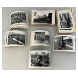 Large Group Of Black & White Photographs Including Military And More (Most Have Curl To Them)