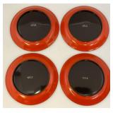 Antique Japanese Edo Era Red Lacquer Makie Wooden Lidded Soup/Rice Bowls, Plates, Sake Cups And More