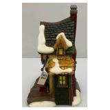 Vintage Dept. 56 Collectibles Including  Dickens "ASHLEY POND SKATING PARTY" Missing One Figure Set & Porcelain Evergreen Trees In Original Box