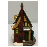 Vintage Dept. 56 Collectibles Including  Dickens "ASHLEY POND SKATING PARTY" Missing One Figure Set & Porcelain Evergreen Trees In Original Box