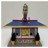 Vintage Department 56 The Original Snow Village "The Frozen Swirl" In Original Box