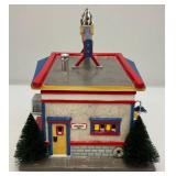 Vintage Department 56 The Original Snow Village "The Frozen Swirl" In Original Box