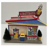 Vintage Department 56 The Original Snow Village "The Frozen Swirl" In Original Box