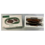 Vintage Department 56 Snow Village Accessories In Original Boxes