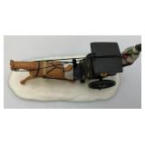 Vintage Dept. 56 Heritage Collection "KINGS ROAD CAB" And "VICTORIAN WROUGHT IRON FENCE & GATE" In Original Boxes