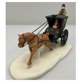 Vintage Dept. 56 Heritage Collection "KINGS ROAD CAB" And "VICTORIAN WROUGHT IRON FENCE & GATE" In Original Boxes