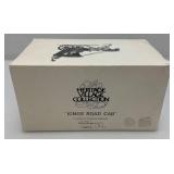 Vintage Dept. 56 Heritage Collection "KINGS ROAD CAB" And "VICTORIAN WROUGHT IRON FENCE & GATE" In Original Boxes