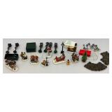 Vintage Department 56 Snow Village Accessories In Original Boxes