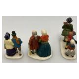 Vintage Department 56 Snow Village Accessories In Original Boxes