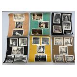 Misc. Vintage Photographs (Most With Water Staining)