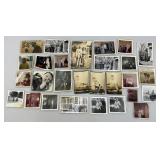Misc. Vintage Photographs (Most With Water Staining)