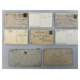 Misc. Vintage Photographs, Valentines And More (Some With Staining)