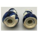 Mid-Century Miniature Blue & White Chinese Teapot With Cups And More