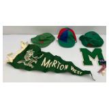 Misc. Vintage College Items Including North Western And More