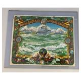 Vintage 1964 U.S. Navy USNS Royal Order Of Atlantic Voyageurs Certificates 10" x 12"