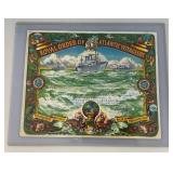 Vintage 1964 U.S. Navy USNS Royal Order Of Atlantic Voyageurs Certificates 10" x 12"