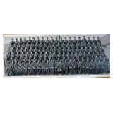 Vintage Wartime Panoramic Photo With Roster On Poster Board