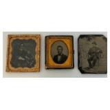 Two Antique Tintypes