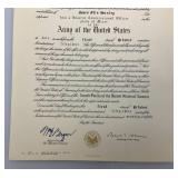 Misc. Military Papers And Certificate