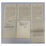 Misc. Military Papers And Certificate