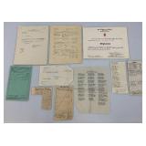 Misc. Military Papers And Certificate