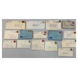 Misc. 1966 Letters With Old Stamps