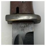 EST. $250.00 - $395.00 WW2 Matching Numbers  GERMAN K98 Bayonet, Scabbard & Frog