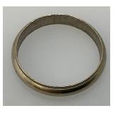 EST. $160.00 - $240.00 Vintage Size (9) 14K Marked White Gold Mens Ring 2.54 Grams