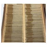 Very Cool Classified Micro Fossil Specimens Slides In Original Wooden Box