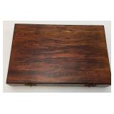 Very Cool Classified Micro Fossil Specimens Slides In Original Wooden Box