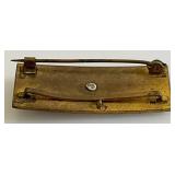 Scarce Original Civil War Veteran Staff Officer Insignia Pin