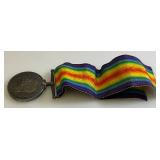 WWI Silver Medal GEORGIVS V BRITT. OWN 1914-1918 With Soldiers Name 2379441 PTE. A. E. MC CONNELL . 54-CAN. INF. Stamped On Edge