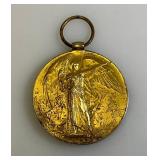 WWI British Victory Medal #2379441  1914-1919 With Soldiers Name 2379441 PTE. A. E. MC CONNELL . 54-CAN. INF. Stamped On Edge