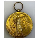 WWI British Victory Medal #2379441  1914-1919 With Soldiers Name 2379441 PTE. A. E. MC CONNELL . 54-CAN. INF. Stamped On Edge