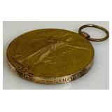 WWI British Victory Medal #2379441  1914-1919 With Soldiers Name 2379441 PTE. A. E. MC CONNELL . 54-CAN. INF. Stamped On Edge