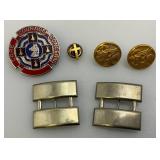 Misc. Vintage Wartime Medals, Patches And More