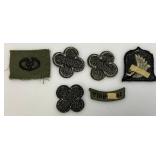Misc. Vintage Wartime Medals, Patches And More