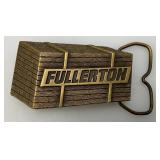 Vintage Alprosa Mens Watch And Fullerton Belt Buckle