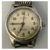 Vintage Alprosa Mens Watch And Fullerton Belt Buckle