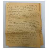 WWII War Letters In Holder