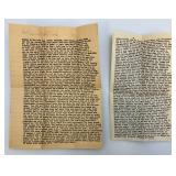 WWII War Letters In Holder