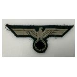 World War II GERMAN Patches With Letter For Provenance, Including Artillery Officer & Artillery OR