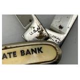 Vintage Collectible Items And Hand Carved And Inlayed Wooden Box