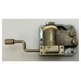 Vintage Collectible Items And Hand Carved And Inlayed Wooden Box