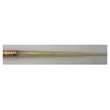 Antique Mother Of Pearl Gold Tip? Dip Ink Pen In Original Box