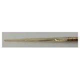 Antique Mother Of Pearl Gold Tip? Dip Ink Pen In Original Box