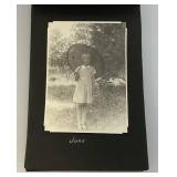 1928 Dated Photo Album With Old Photos
